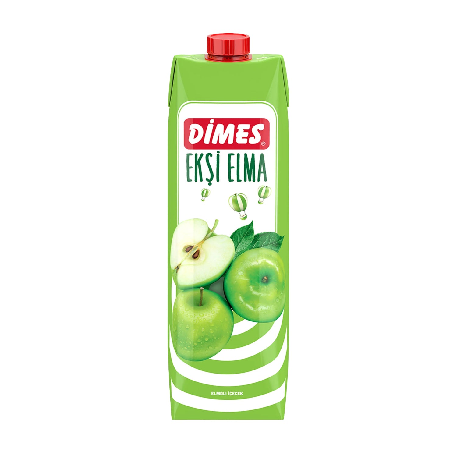 Dimes Ekşi Elma Suyu 1Lt